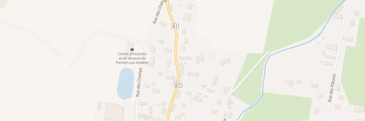 Plan du 11 Rue du Gen de Gaulle à Perriers-sur-Andelle