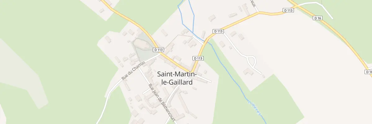 Plan du 25 Rue L’Hermina à Saint-Martin-le-Gaillard