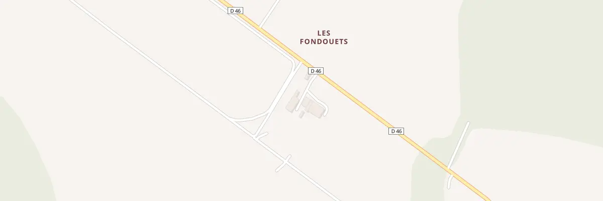Plan du 1 Les Fondouets à Luzeret