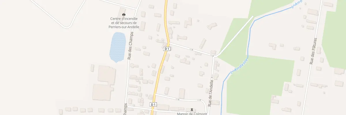 Plan du 17A Rue du Gen de Gaulle à Perriers-sur-Andelle