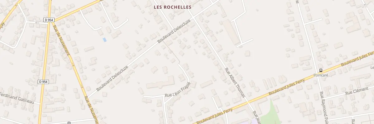 Plan du 32 Rue Léon Frapié à Dreux