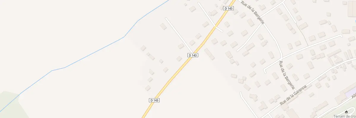 Plan du 12B Rte de Marcilly à Croth