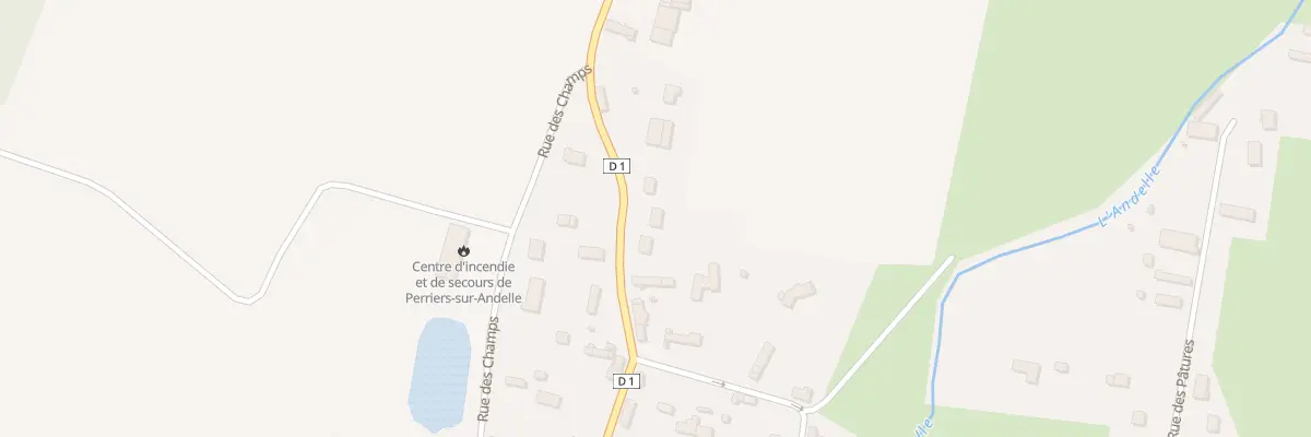 Plan du 3 Rue du Gen de Gaulle à Perriers-sur-Andelle