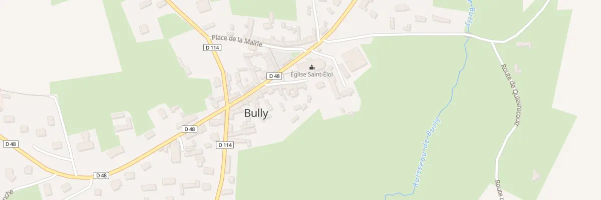 Plan du 5 Pl de l’Eglise à Bully
