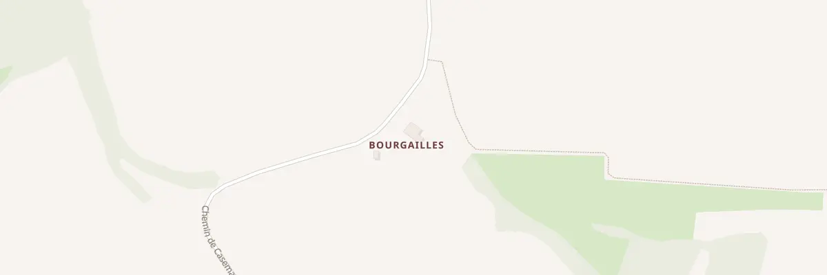 Plan du 18 Bourgaille à Carla-Bayle