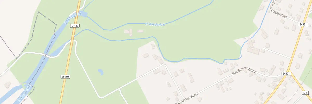 Plan du 27 Che de Saint-victor à Charleval