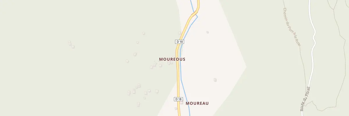 Plan du 218 Moureous au Port