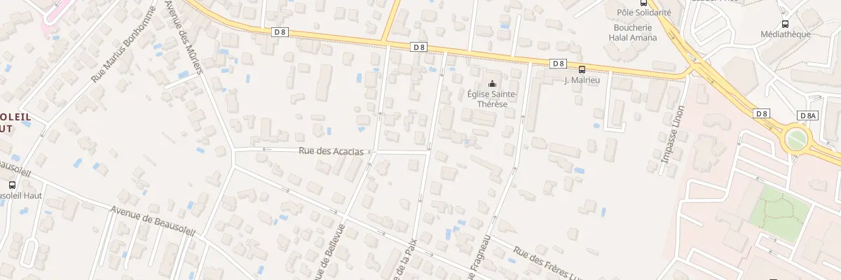Plan du 271 Rue de la Paix à Montauban