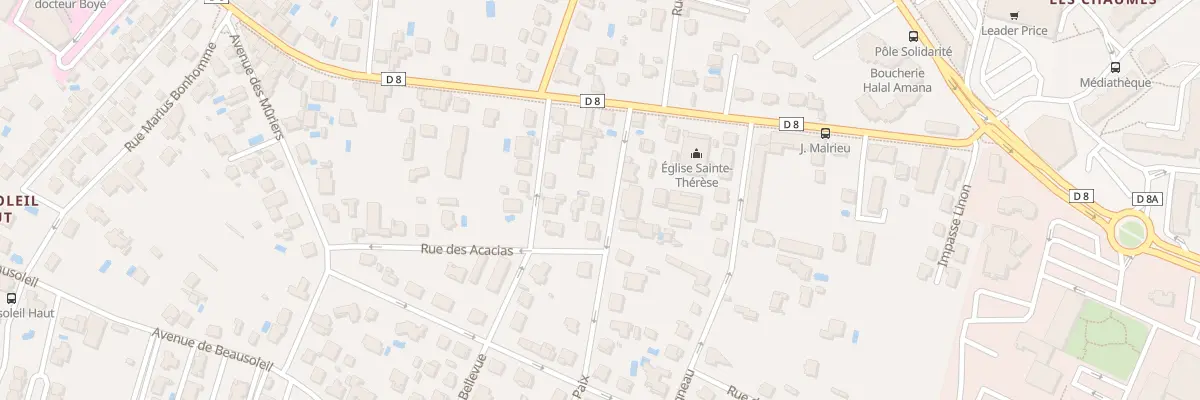 Plan du 299 Rue de la Paix à Montauban