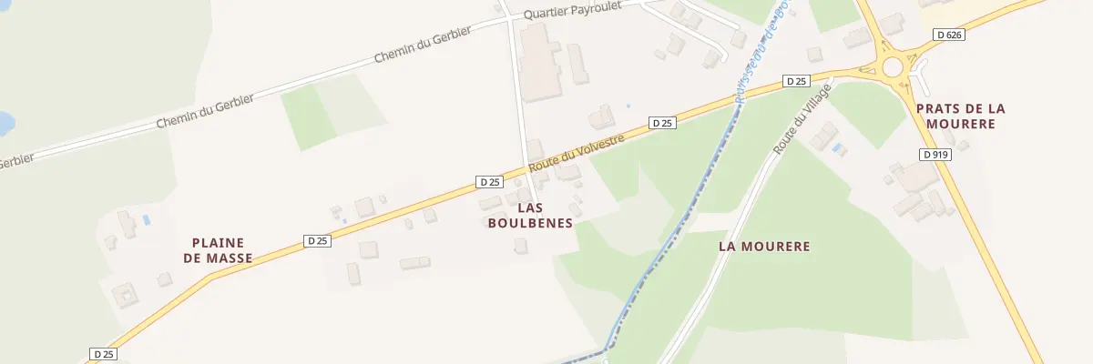 Plan du 67 Las Boulbenes à Castagnac