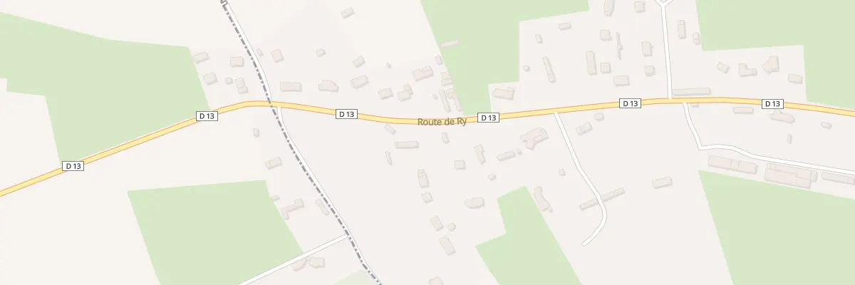Plan du 1A Rte de Ry à Elbeuf-sur-Andelle