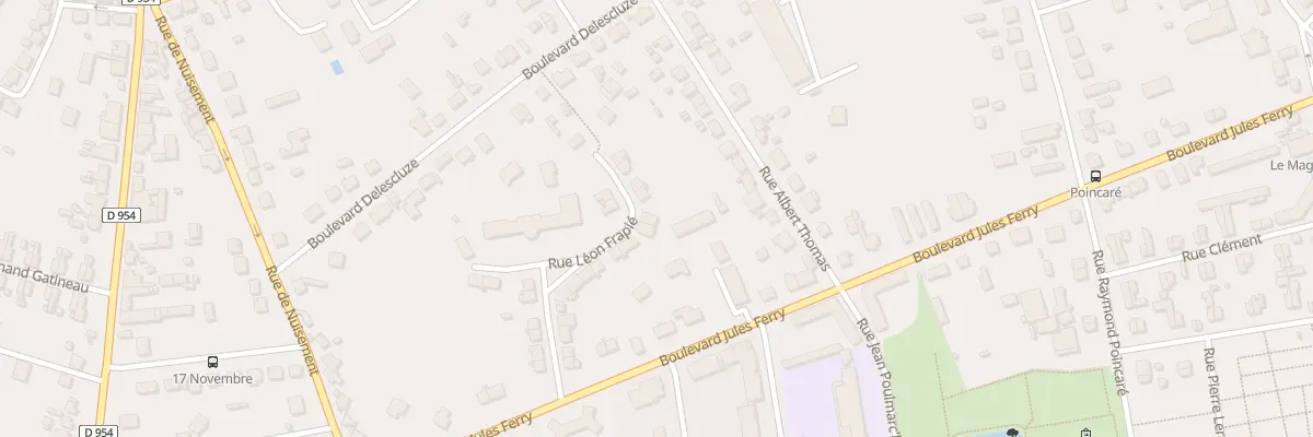 Plan du 24 Rue Léon Frapié à Dreux