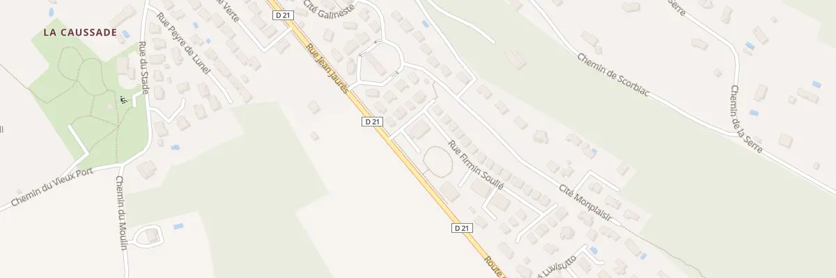 Plan du 2 Rue Firmin Soulie à Corbarieu
