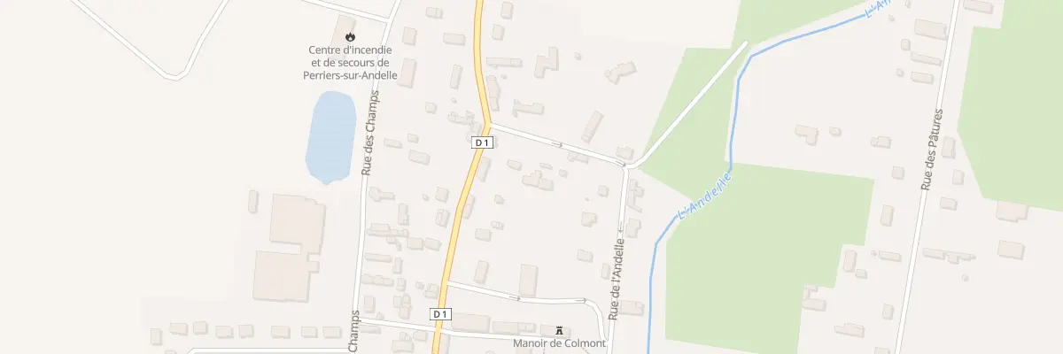 Plan du 2 Rue de l’Andelle à Perriers-sur-Andelle