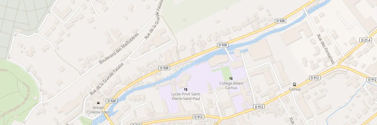 Plan du 30 Rue du Cdt Beaurepaire à Dreux