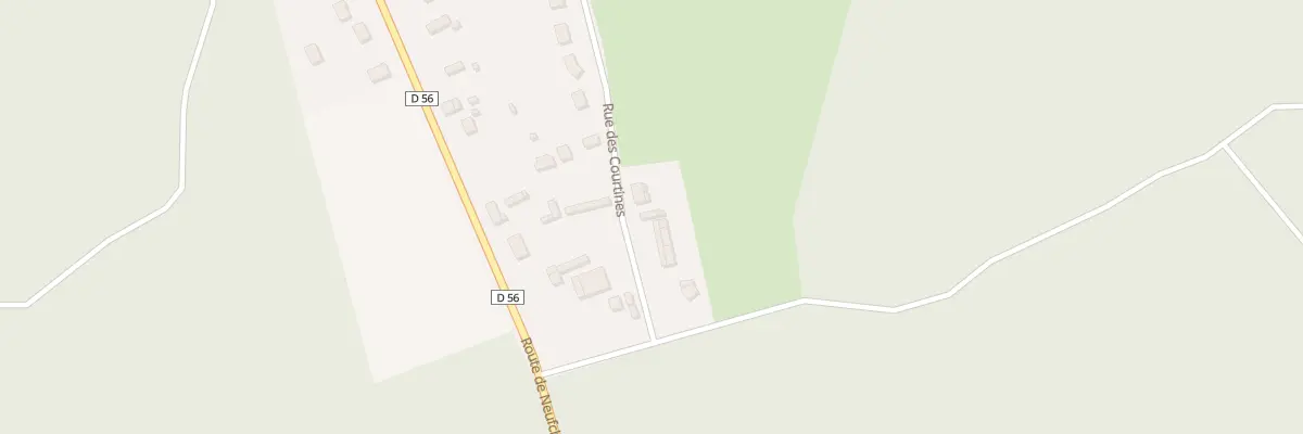 Plan du 3 Rue des Courtines à Croixdalle