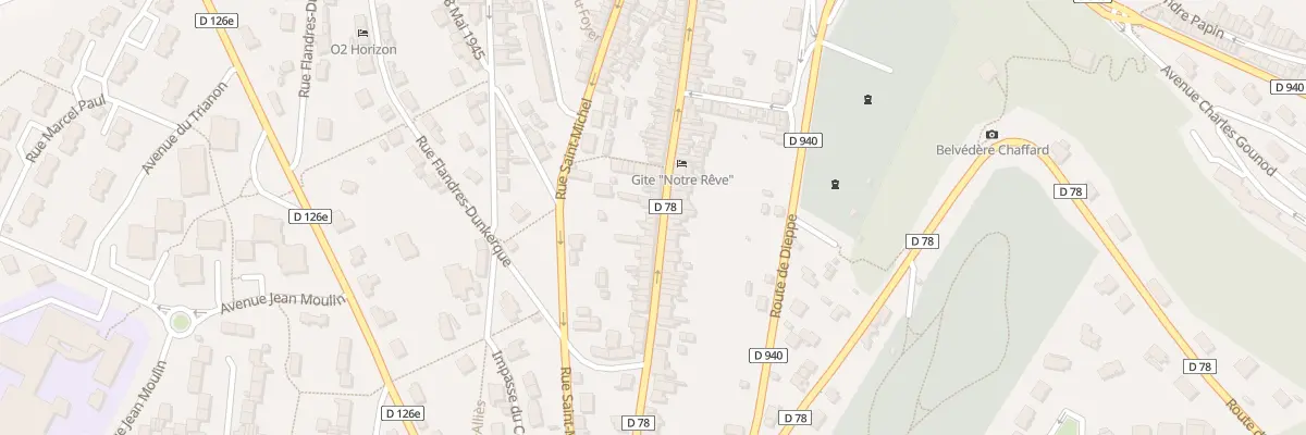 Plan du 98 Rue Suzanne au Tréport