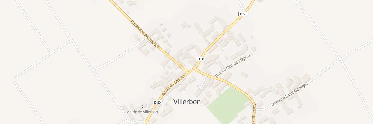 Plan du 8 Rte des Perdrielles à Villerbon