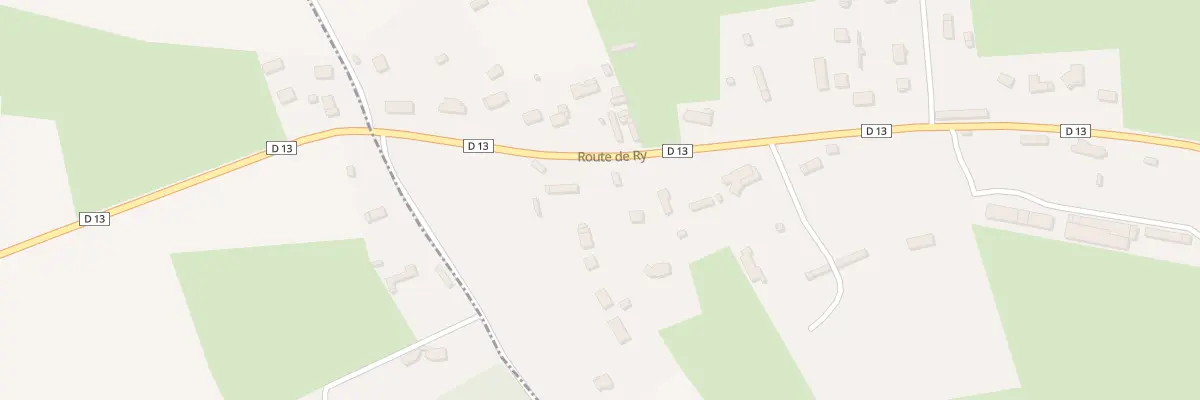 Plan du 1B Rte de Ry à Elbeuf-sur-Andelle