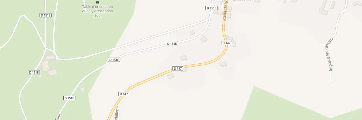 Plan du 328 Rte De La Rivière à Yssandon