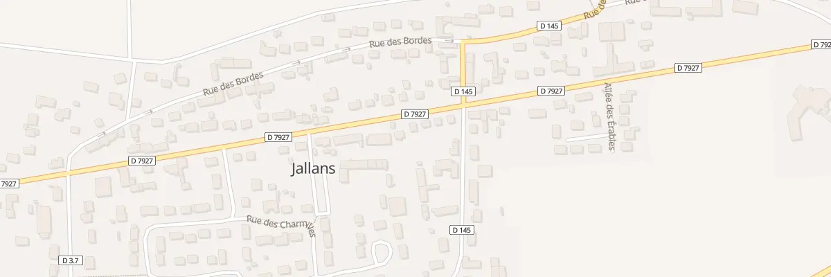 Plan du 6 Rue de la République à Jallans