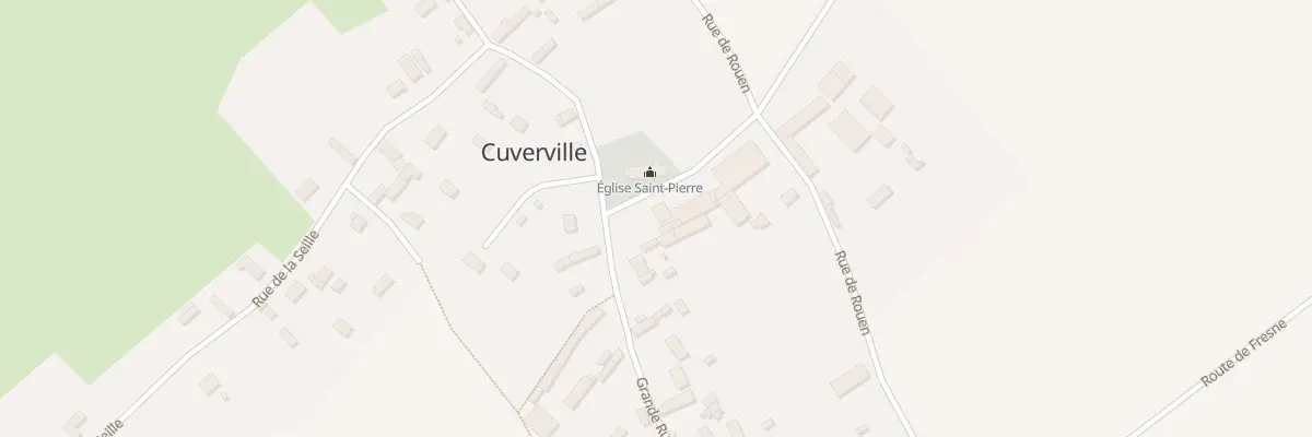 Plan du 23 Cuverville à Cuverville