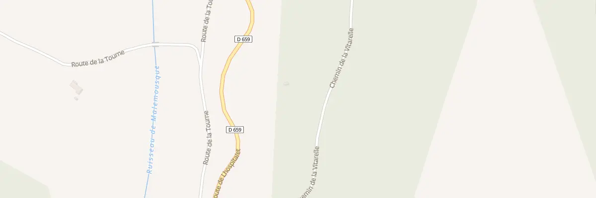 Plan du 771 La Vitarelle à Castelnau-Montratier