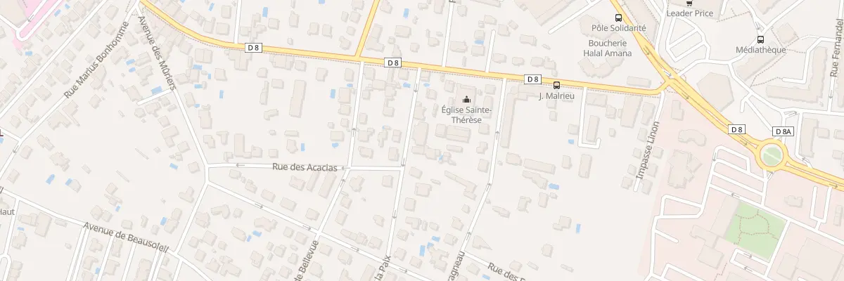 Plan du 304 Rue de la Paix à Montauban