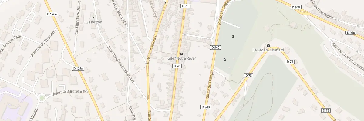 Plan du 77 Rue Suzanne au Tréport