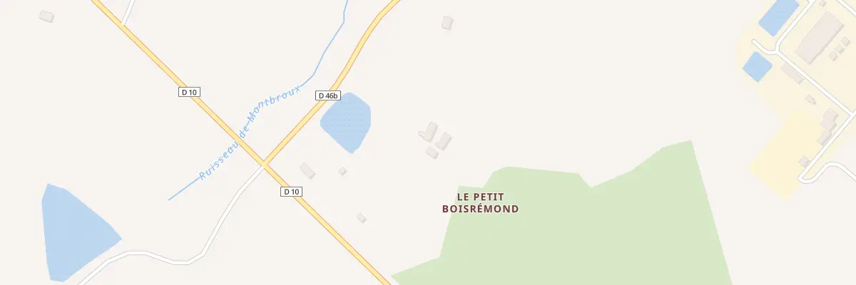 Plan du 3 Le Petit Boisremond à Parnac