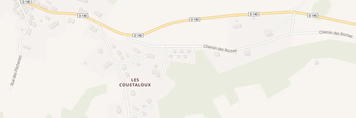 Plan du 5161 Les Coustaloux à Vars-sur-Roseix