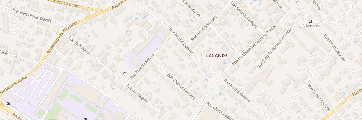 Plan du 254B Rue Marcel Guerret à Montauban