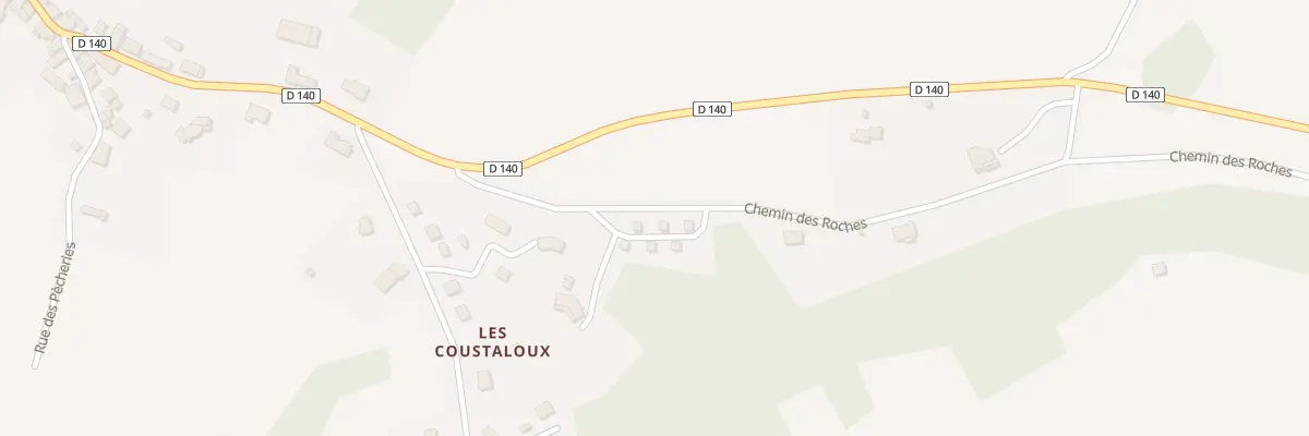 Plan du 5169 Les Coustaloux à Vars-sur-Roseix
