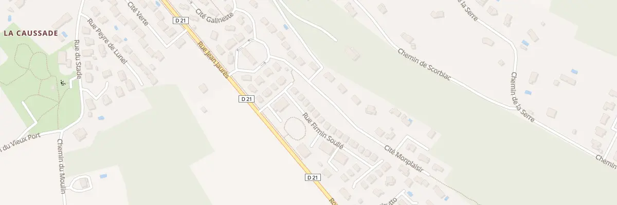 Plan du 17 Rue Firmin Soulie à Corbarieu