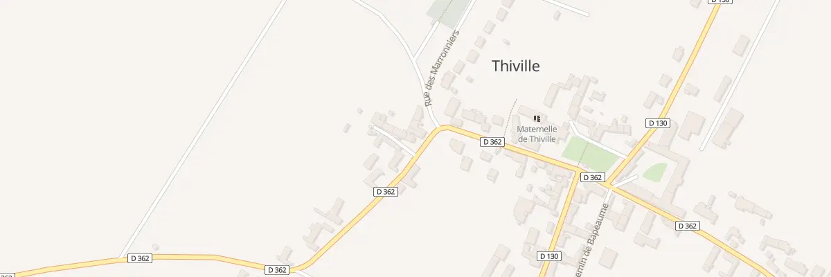 Plan du 14 Rue de Châteaudun à Thiville