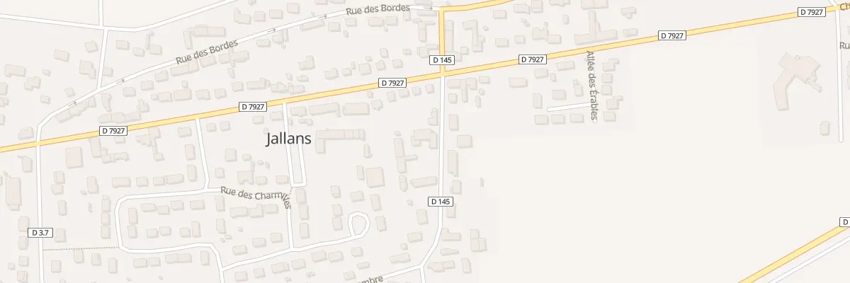 Plan du 7 Rue des Quatre Vents à Jallans