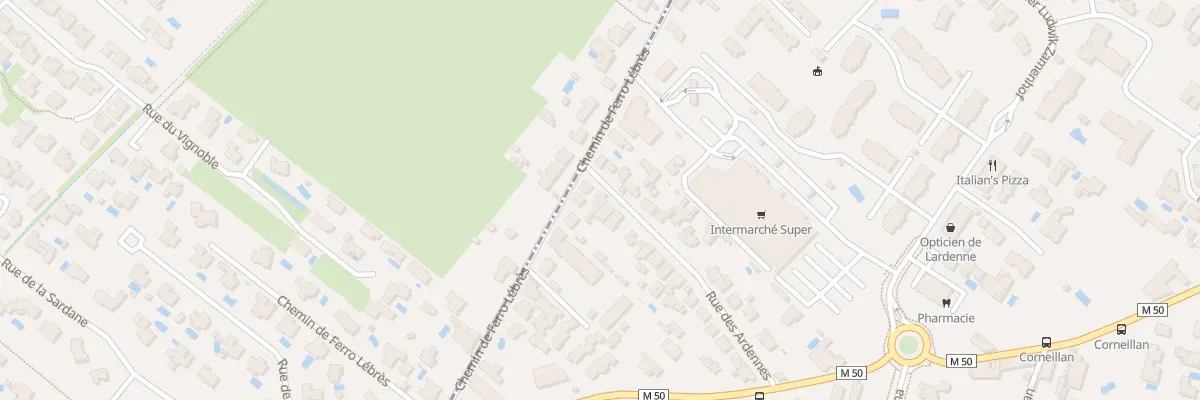 Plan du 29 Rue des Ardennes à Toulouse
