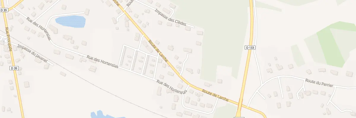 Plan du 49 Rte De Larche à Mansac