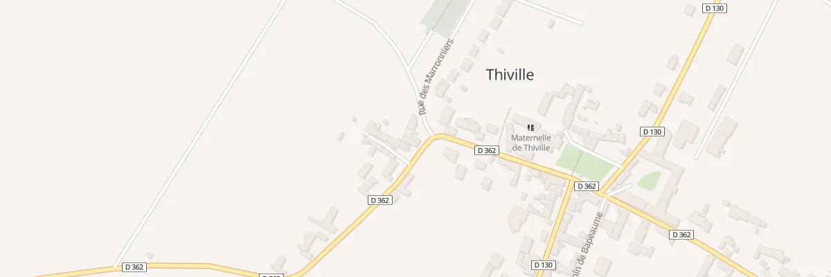 Plan du 12 Rue de Châteaudun à Thiville