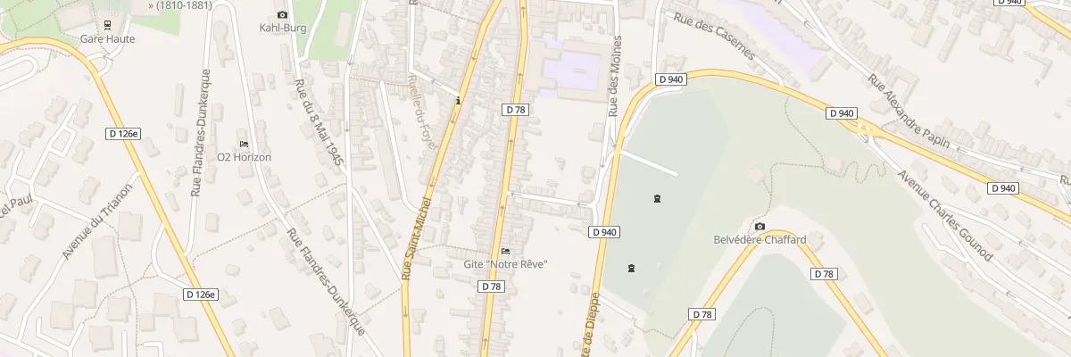 Plan du 45 Rue Suzanne au Tréport