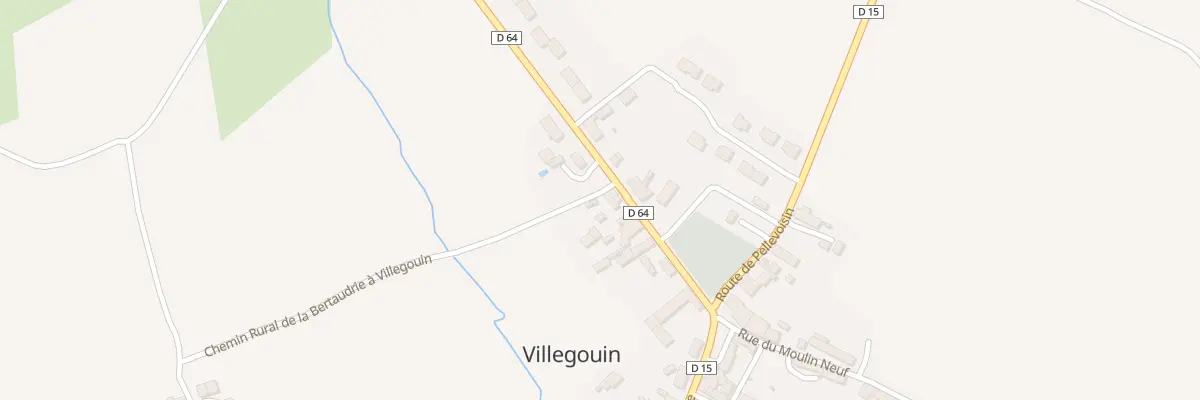 Plan du 5024 Le Bourg à Villegouin