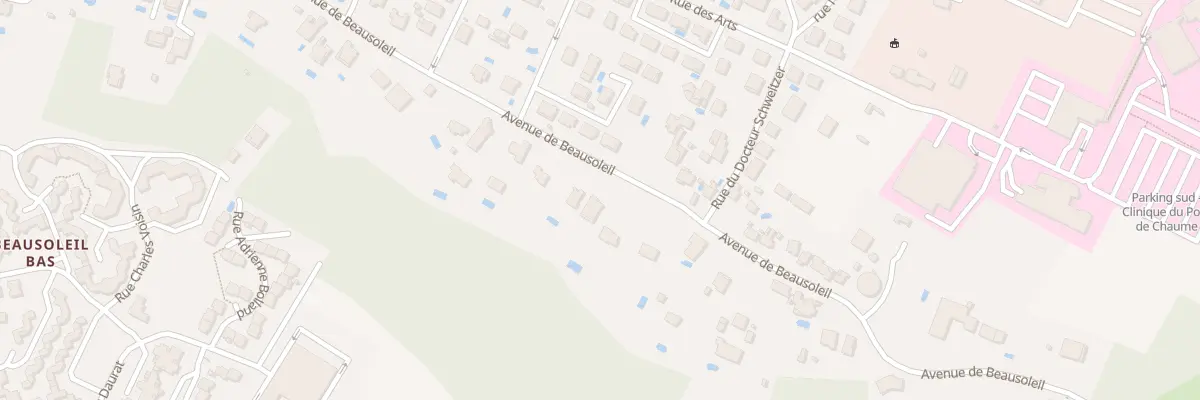 Plan du 1120 Av de Beausoleil à Montauban