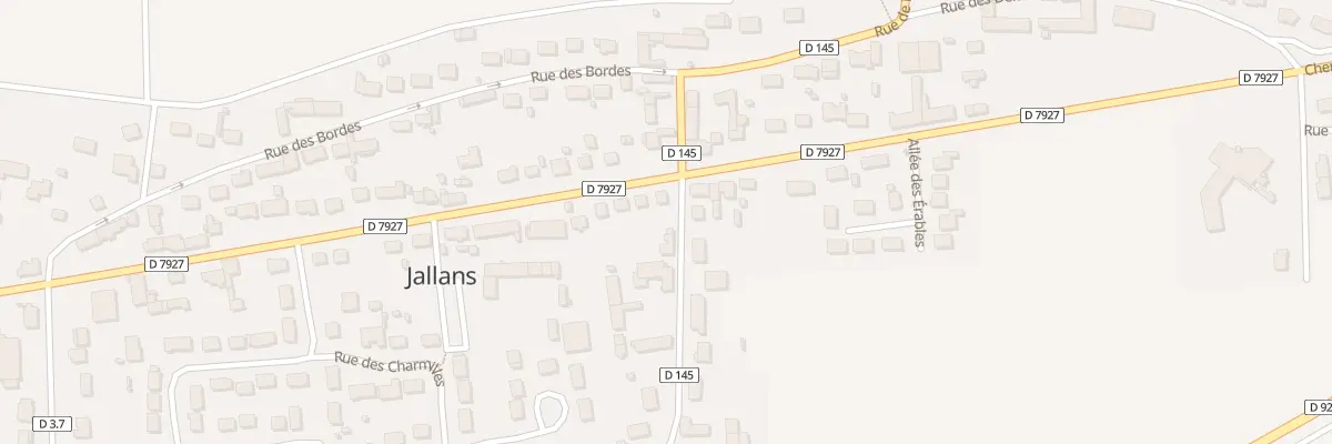 Plan du 1 Rue des Quatre Vents à Jallans