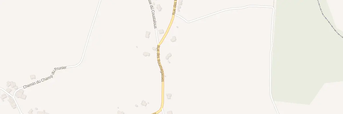 Plan du 345 Rue des Roumegasses à Pradines