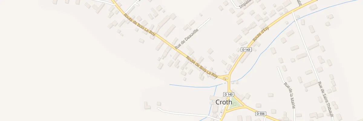 Plan du 11 Rte de Bois le Roy à Croth
