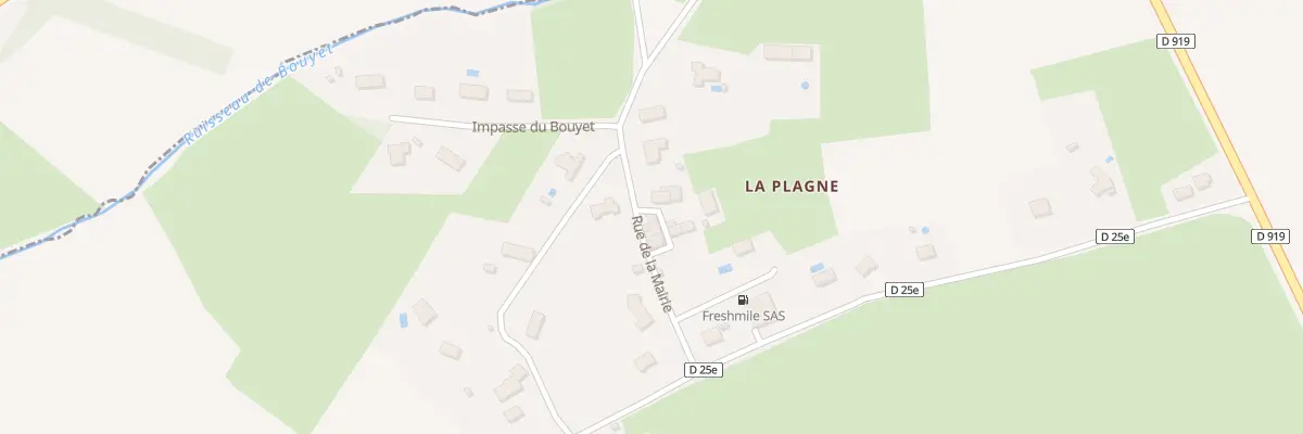 Plan du 45 Rue des Jardins à Massabrac