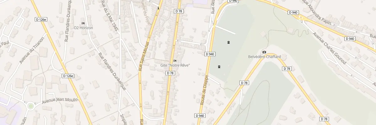 Plan du 71 Rue Suzanne au Tréport