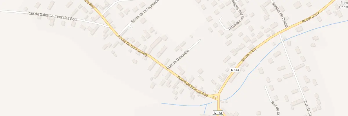 Plan du 2 Rue de Deauville à Croth