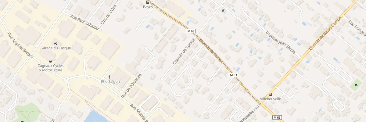 Plan du 12 Rue du Docteur Jean Reygasse à Cugnaux
