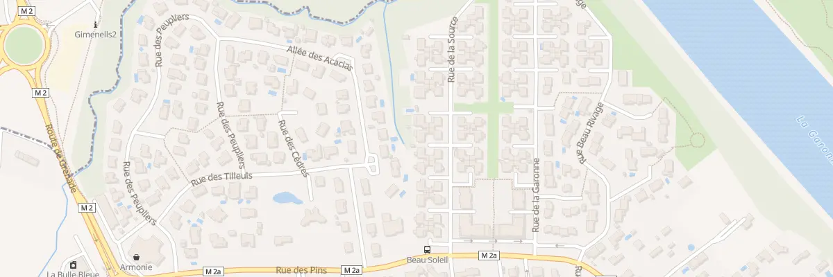 Plan du 27 Rue de la Source à Beauzelle